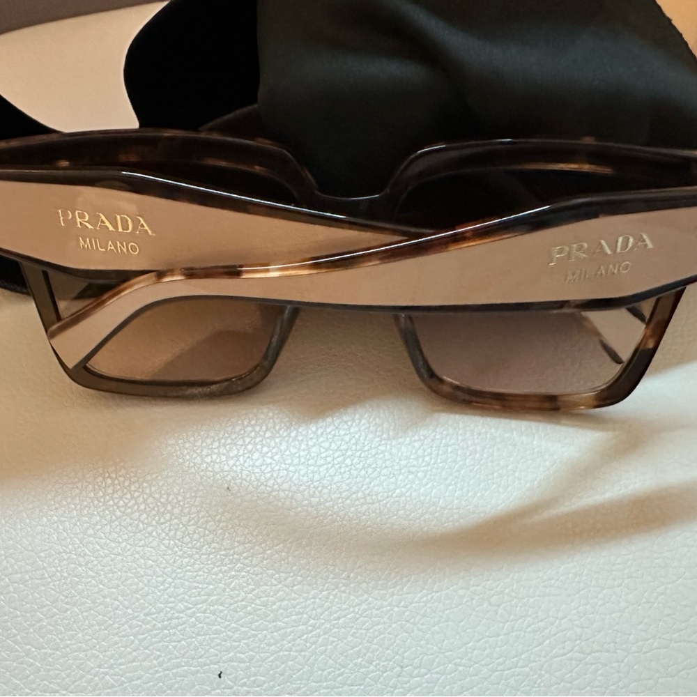 Prada Tortoise Shell Sunglasses EUC - image 11
